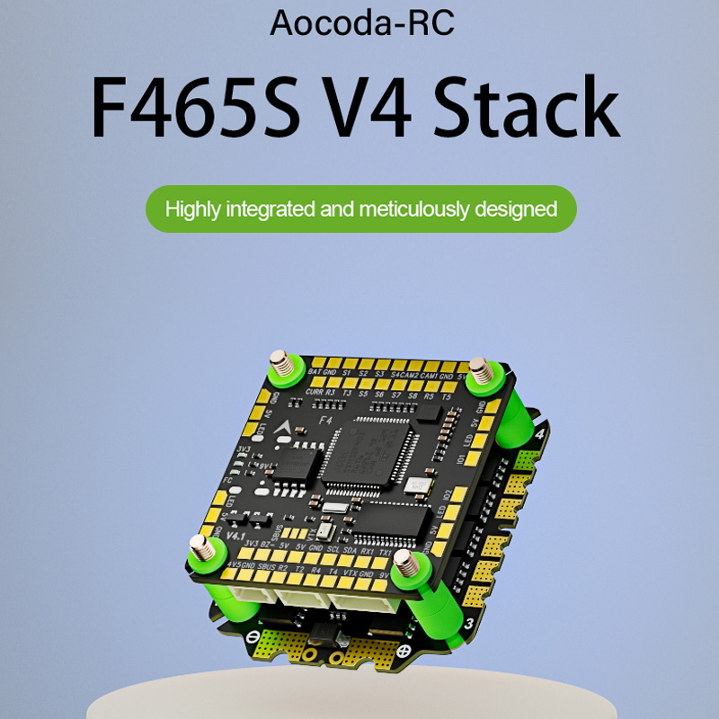 Aocoda-RC F465S V4 Stack F405  - Speedybee F405 V4 Bls 55A Stack avaliação e preço